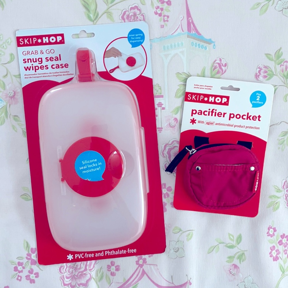 Skip Hop Grab & Go Wipes Case & Pacifier Pocket